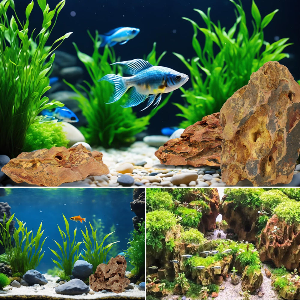 VOKOY mini landscape rocks helps build decorative landscapes for gardens and DIY projects.