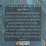 Volkman Avian Science Super African Grey Bird Food serving suggestion for daily meals