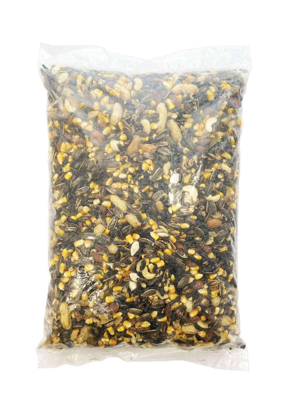 Volkman Seed Squirrel Gourmet Mix seeds close-up highlighting premium Dickenson pumpkin seeds.