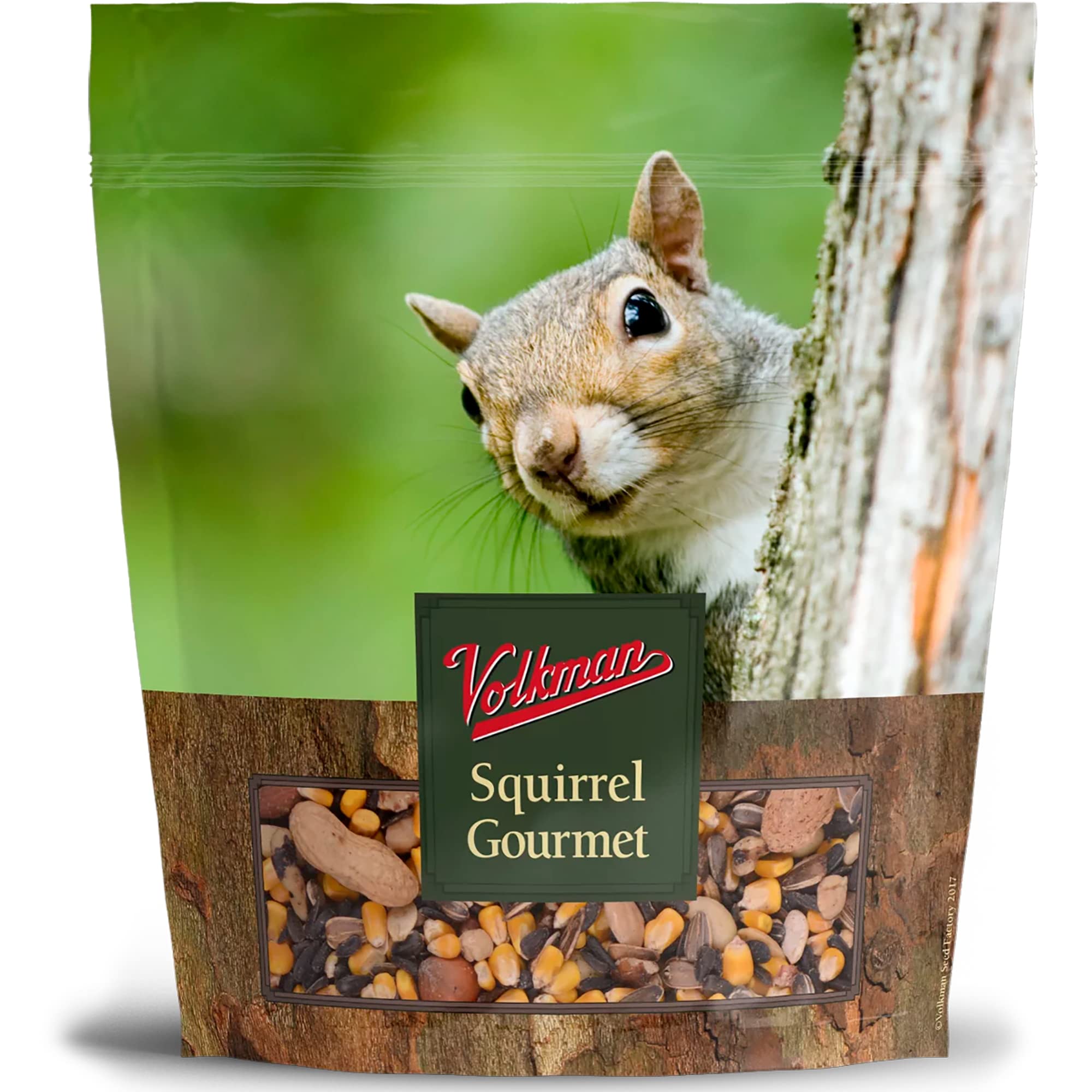 Volkman Seed Squirrel Gourmet Mix bowl feed supports on-the-spot nibbling and balanced diet exploration