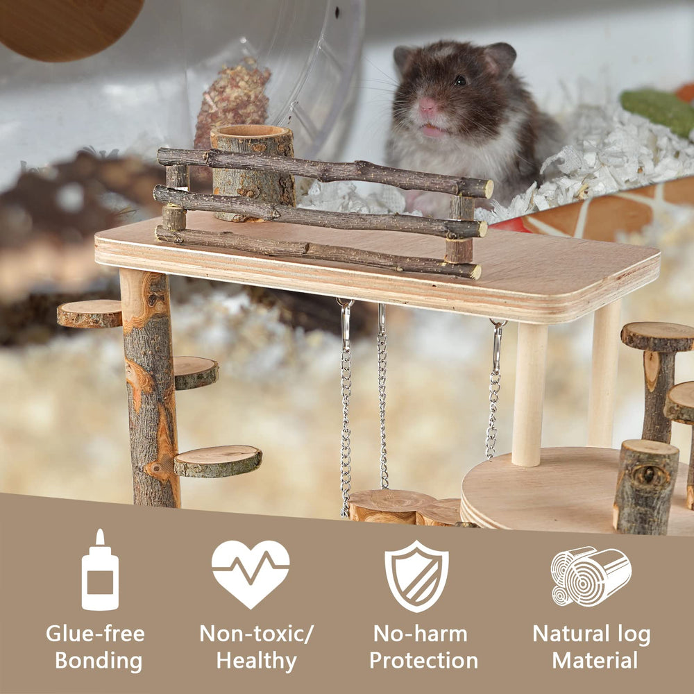 VolksRose hamster climbing ladder promotes active play and daily exercise.