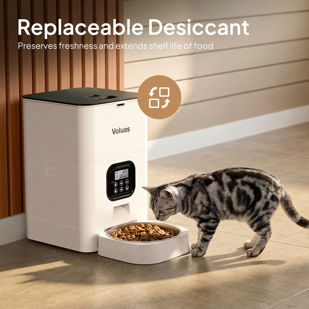 Voluas desiccant bag helps keep dry food fresh.