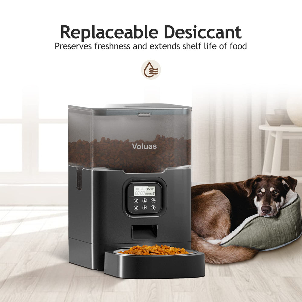 Voluas dual power supply keeps meals available during power outages.