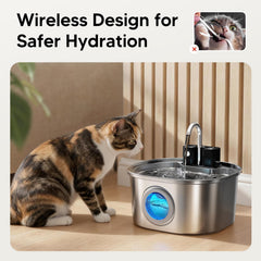 Voluas four-layer filtration system close-up emphasizing clean, fresh-tasting water