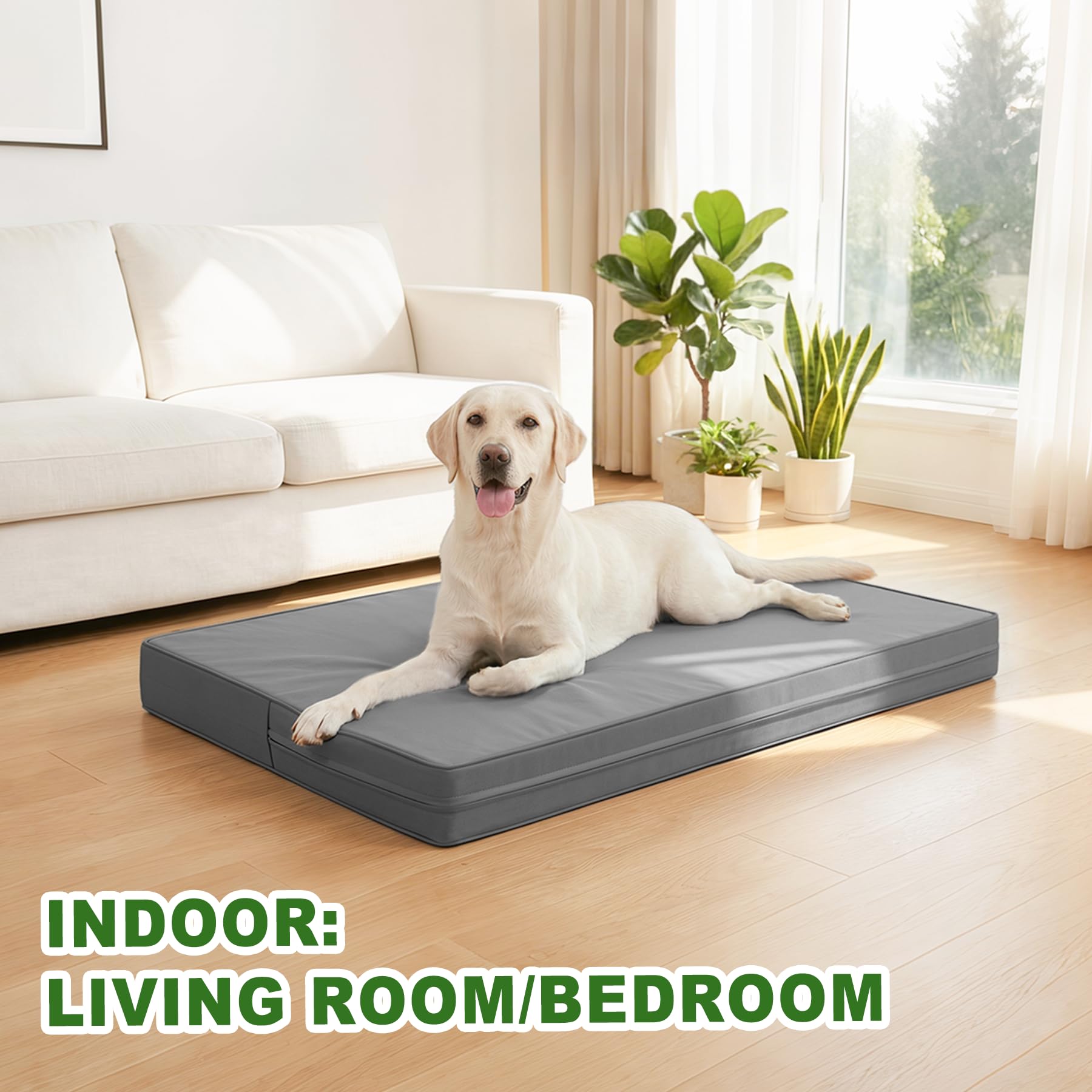 Vonabem easy-clean surface promotes fast cleanup after outdoor use.