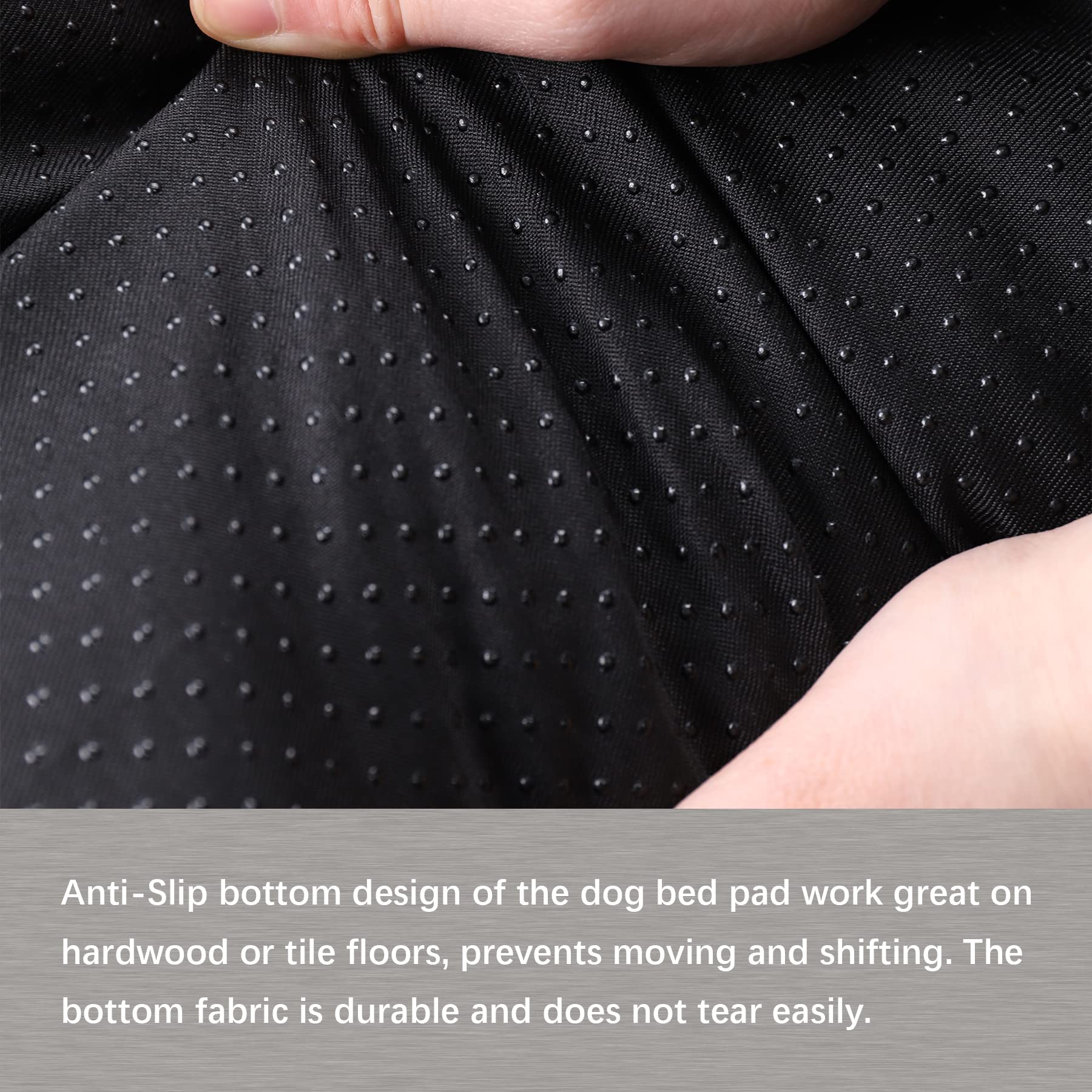 Vonabem machine washable bed for easy cleaning.