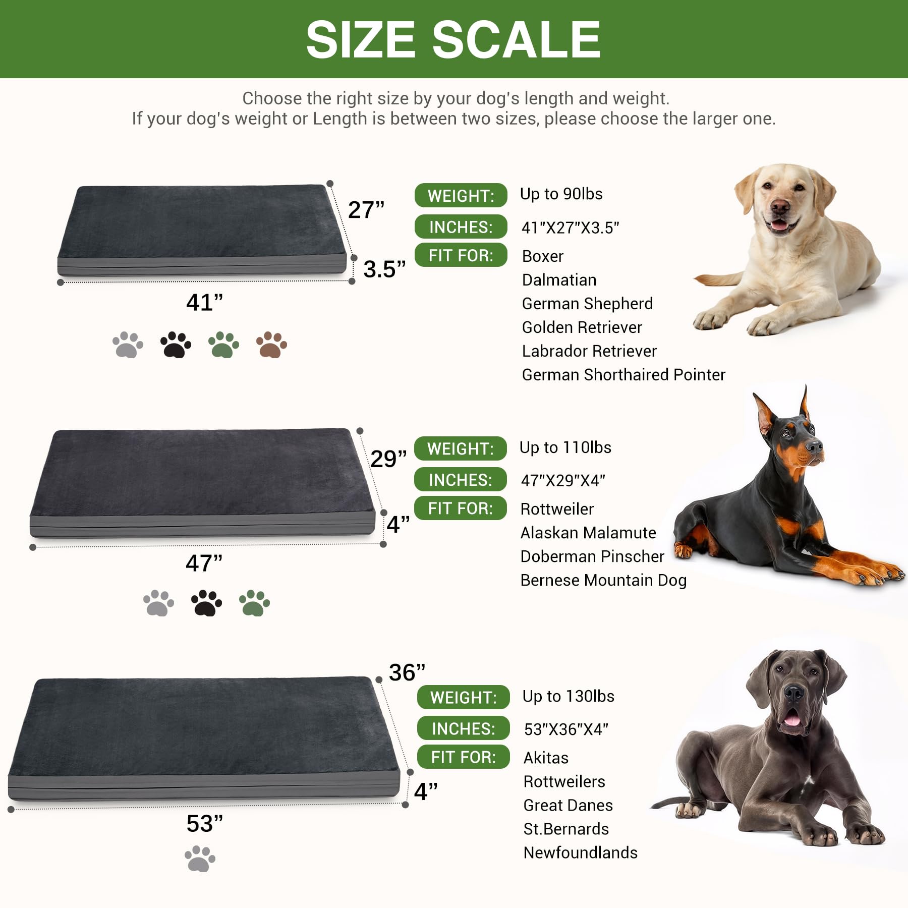 Vonabem portable kennel pad easy to move between spaces