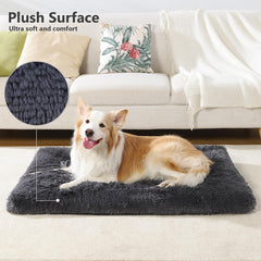 Vonabem washable crate pad for kennels and travel.