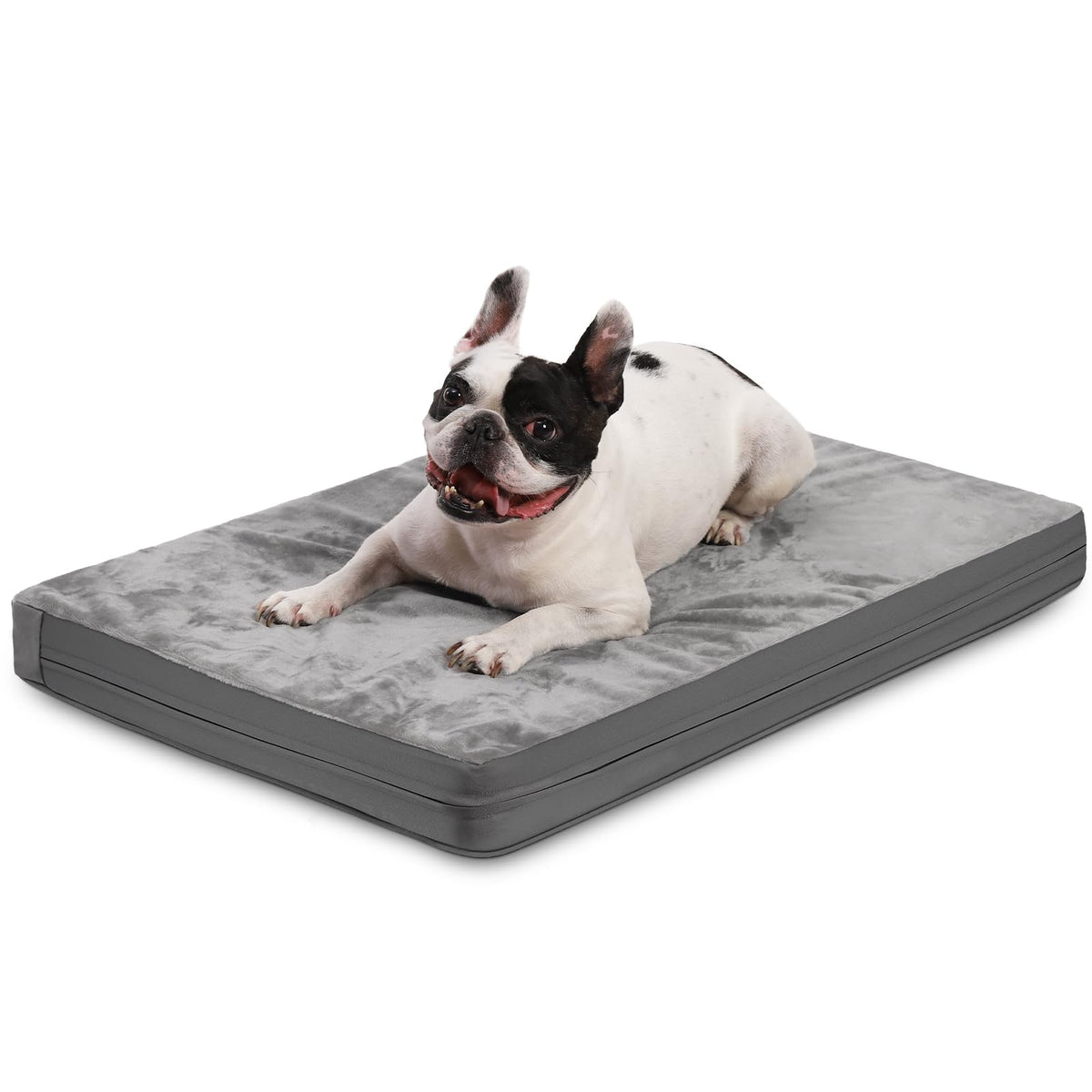 Vonabem waterproof dog bed used outdoors with durable resting surface