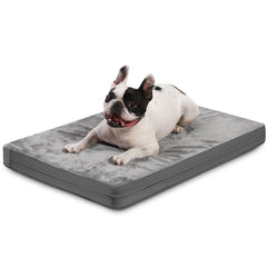 Vonabem waterproof dog bed used outdoors with durable resting surface