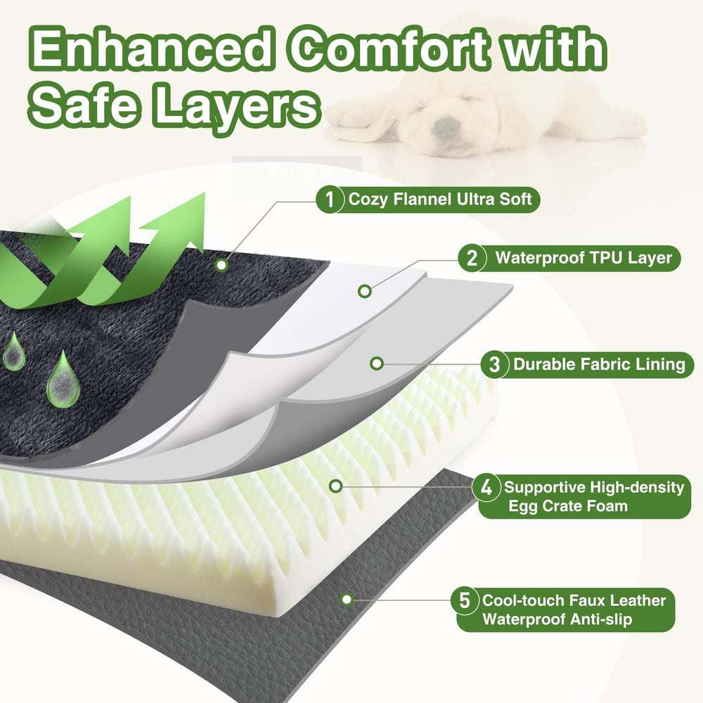 Vonabem waterproof inner liner protects foam