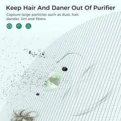 VOOPNU DH-JHD08 anti-allergy layer targets pet dander for improved room comfort.