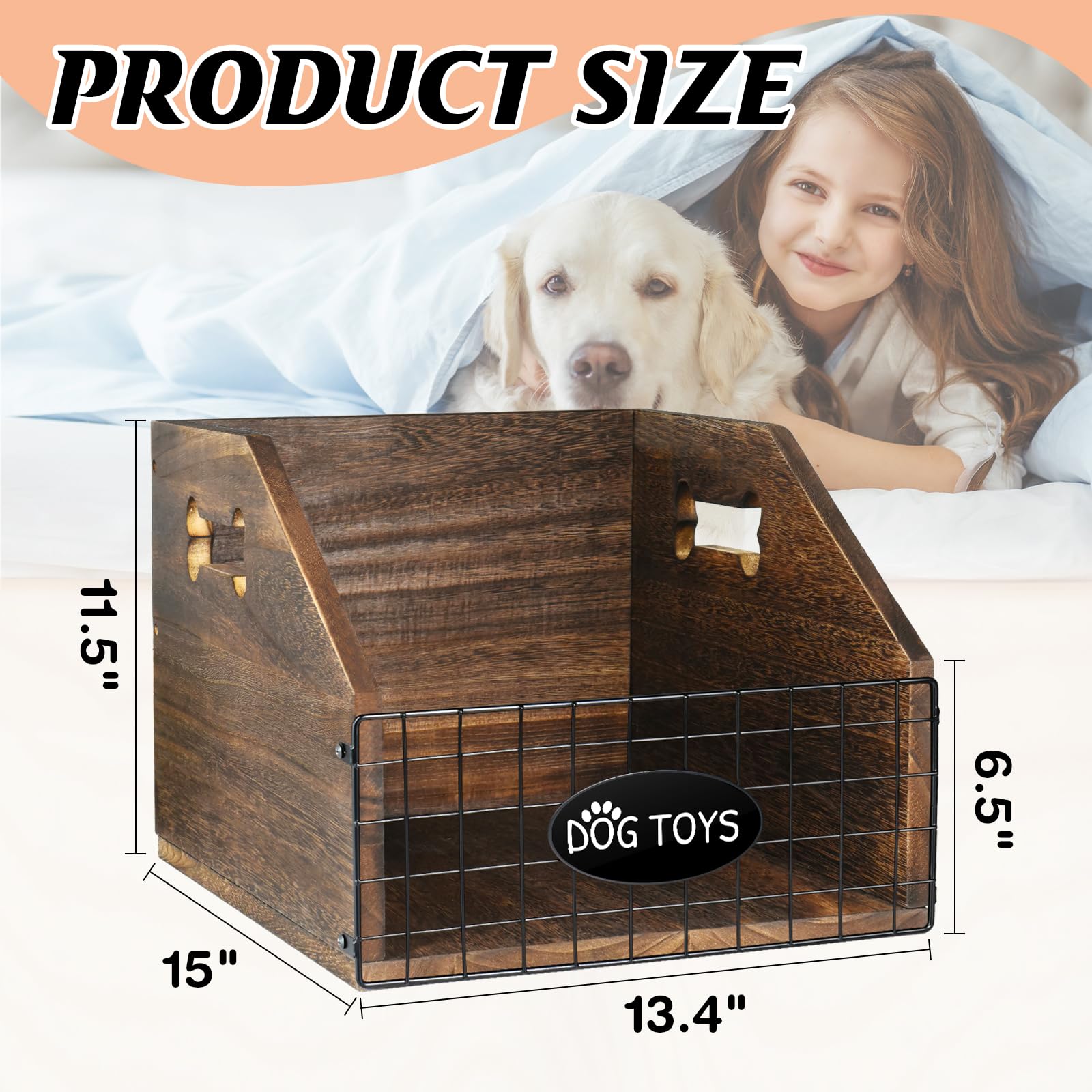 VOOTTOU gift-ready dog toy bin makes a thoughtful housewarming present
