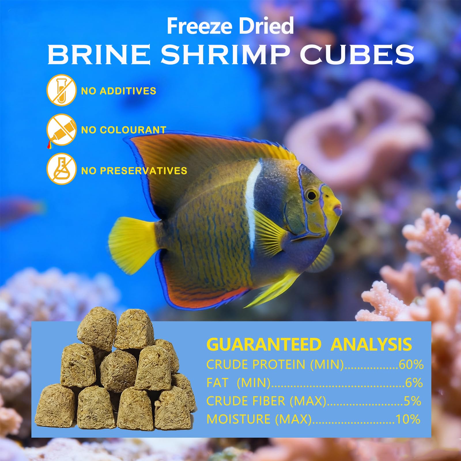Astaxanthin and Omega-3 enriched Vorenzyme cubes enhancing color vibrancy