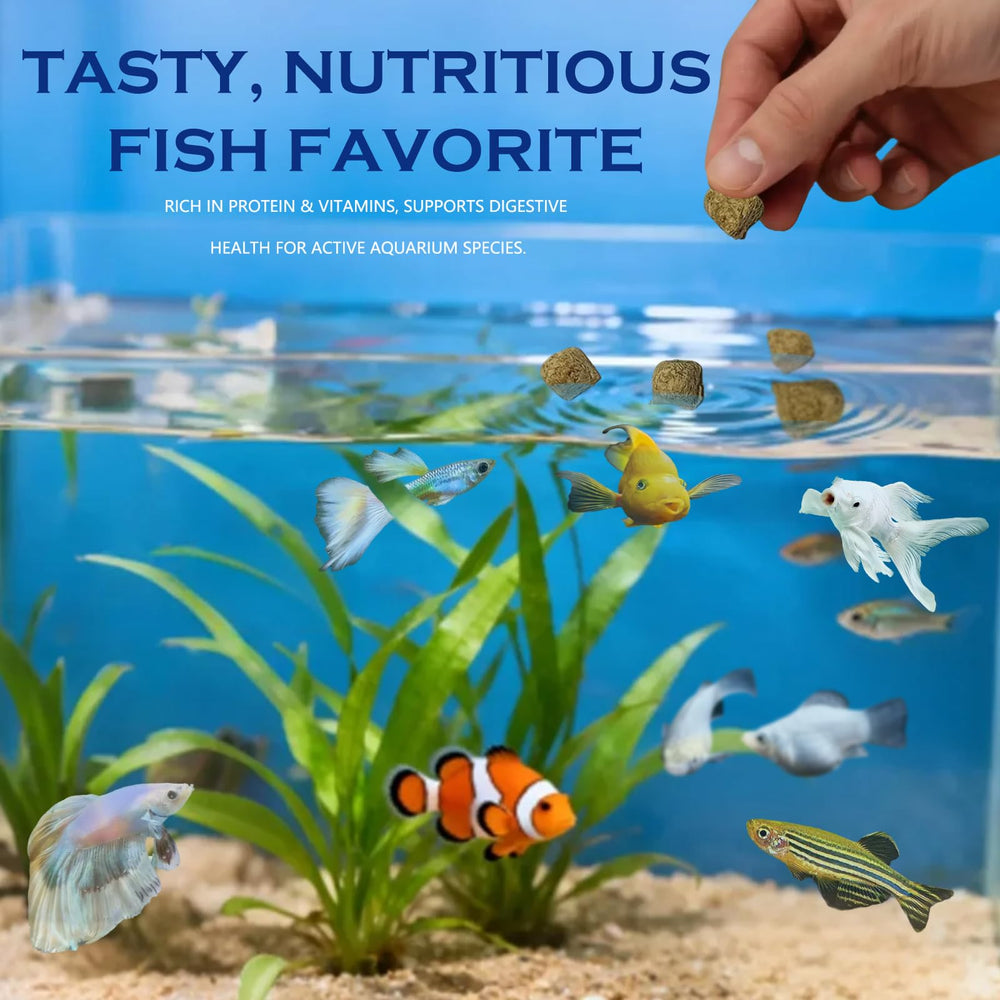 Versatile Vorenzyme cubes suitable for tropical, marine, koi, and freshwater fish