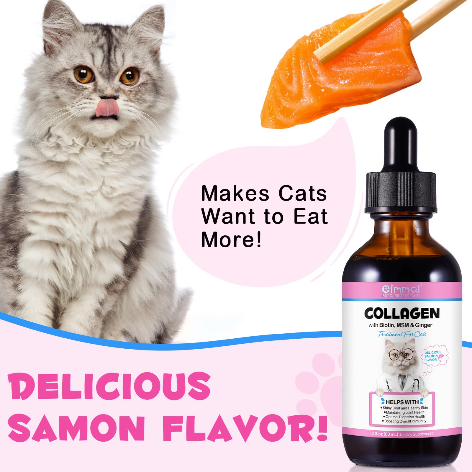 VOSIFSDIY nourishing skin coat and joint health for cats