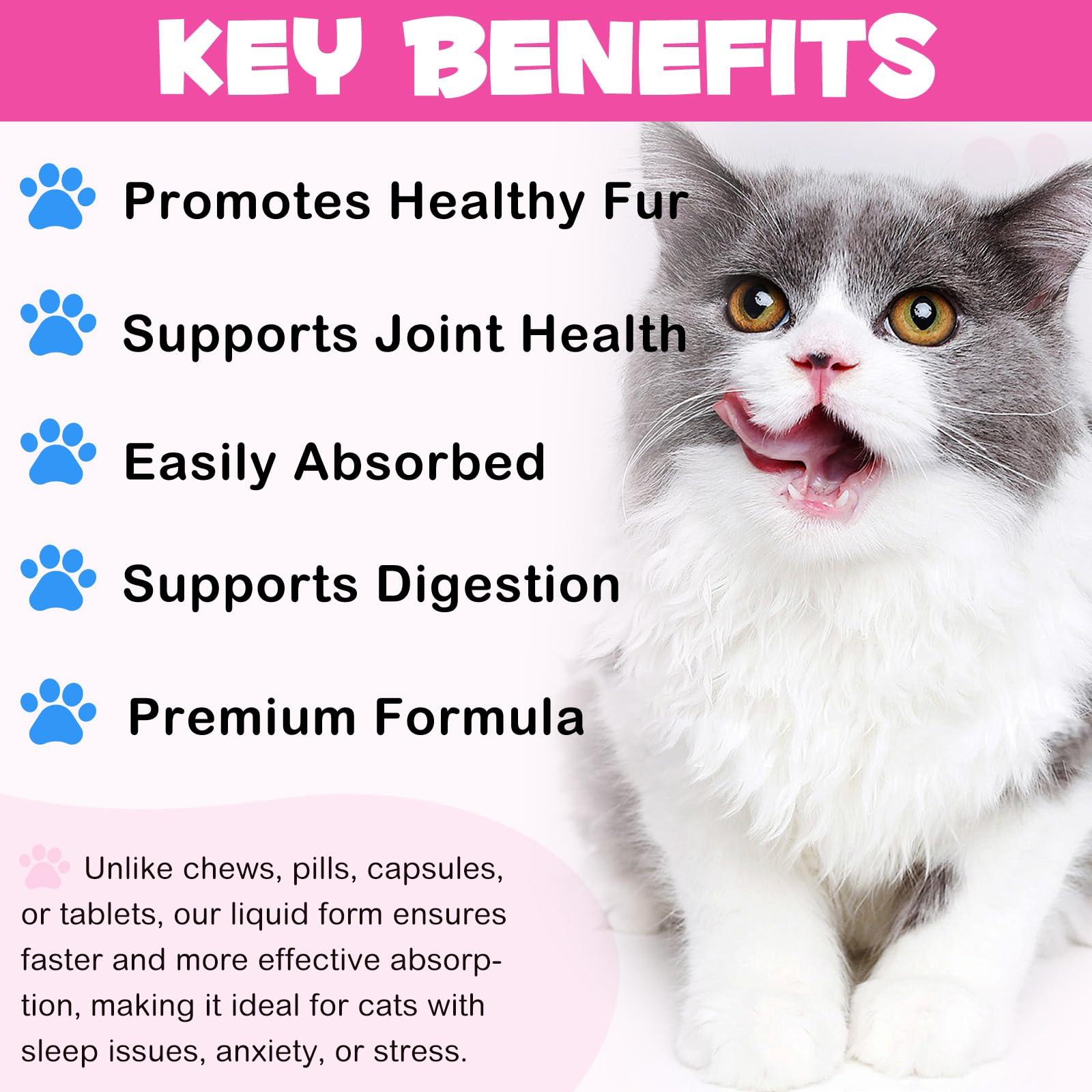 VOSIFSDIY immune support with collagen for cats
