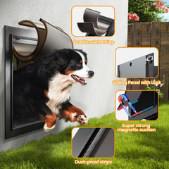 Vosoir expandable wall channel fits walls from 3.95 to 7.5 inches thick.