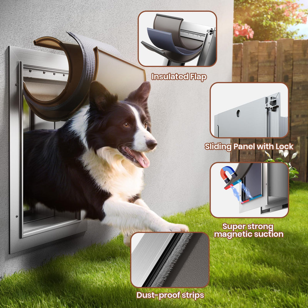 VOSOIR fur strips and magnet enhance dust isolation and wind sealing