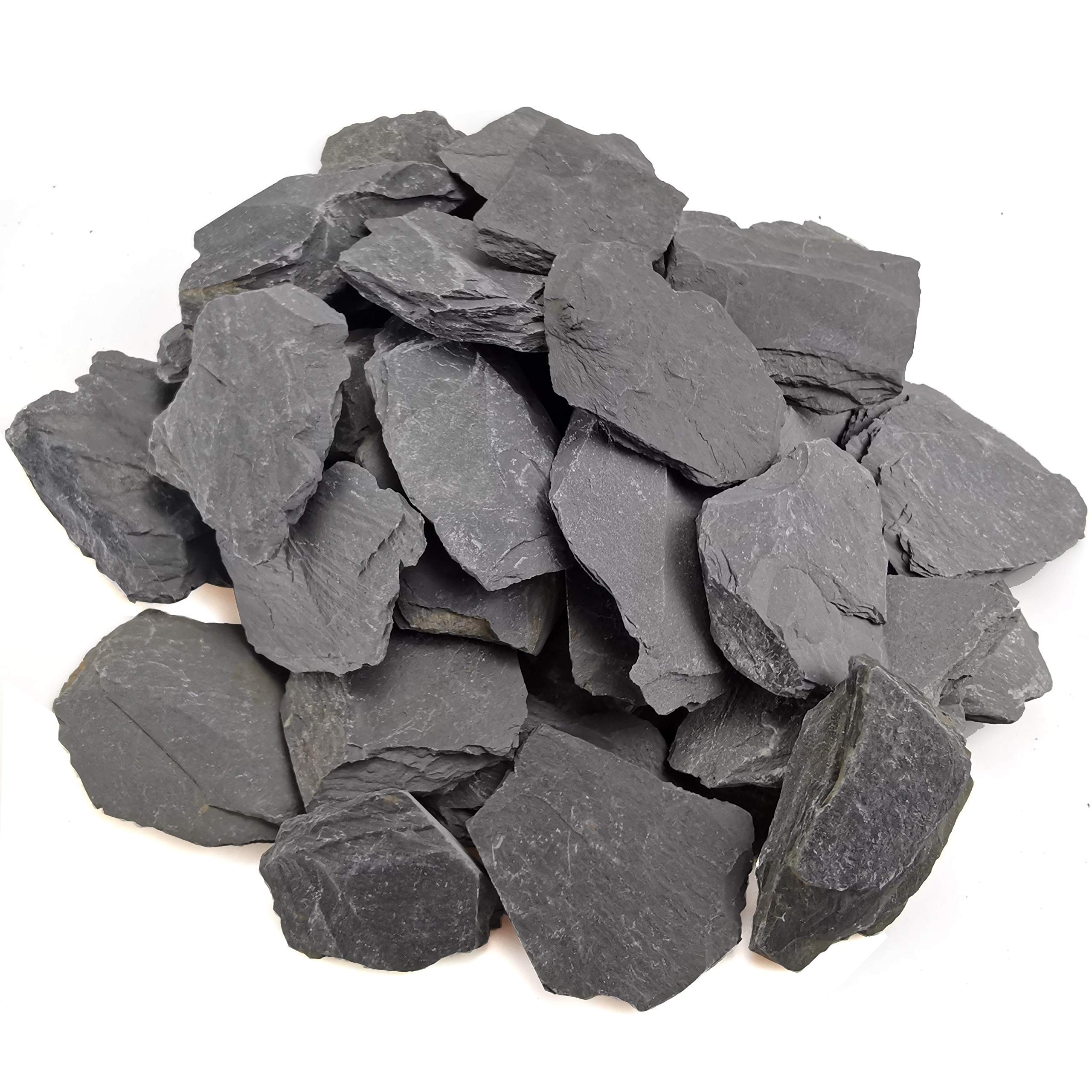 Voulosimi natural slate stones PH neutral for safe aquarium use