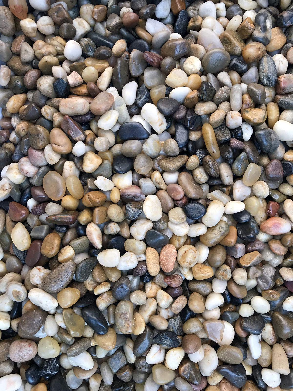 Voulosimi river rock stones for natural décor and versatile landscaping accents