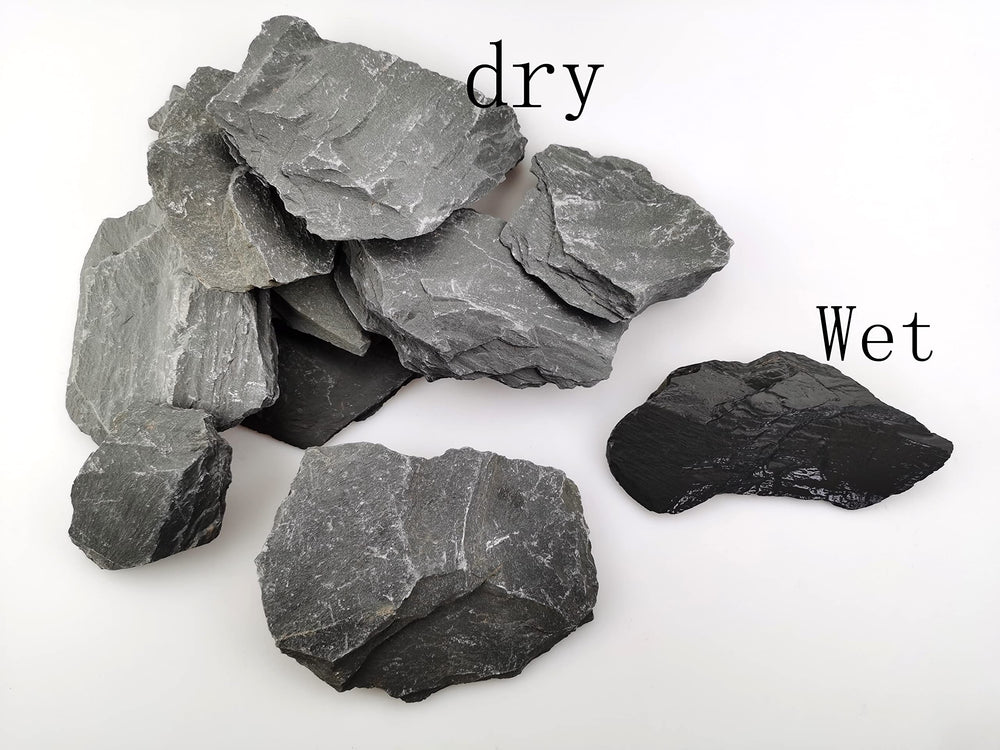 Voulosimi slate rocks create caves and cliffs for terrariums and aquariums