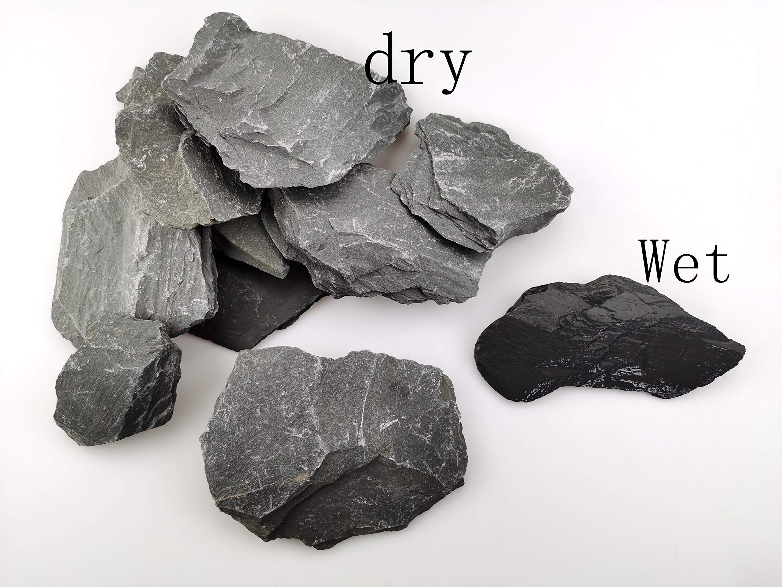 Voulosimi slate rocks create caves and cliffs for aquariums and terrariums