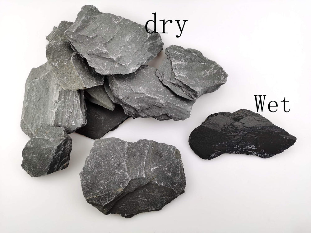 Voulosimi slate rocks create caves and cliffs for aquariums and terrariums