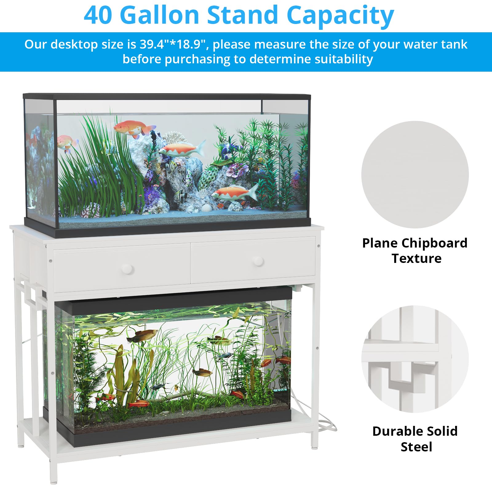 VOWNER stand close-up shows X-shaped supports for reliable stability.