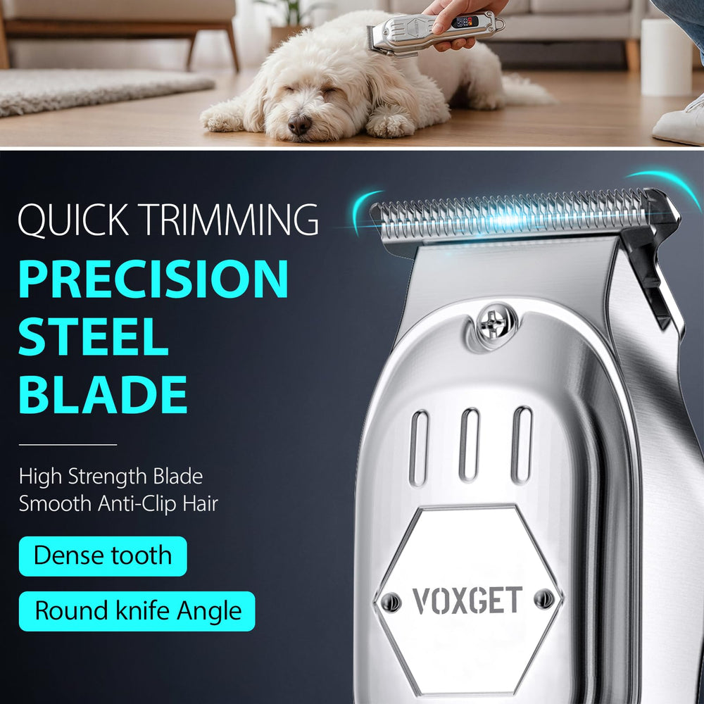 VOXGET silvery finish professional-grade home grooming tool