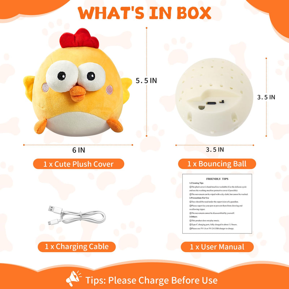 VOXGET dog enjoying toy outdoors shows durable, fuss-free entertainment.
