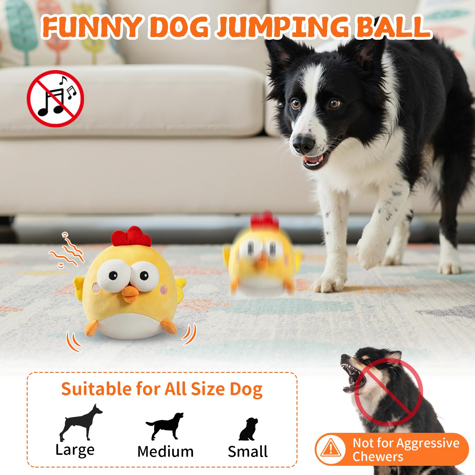 VOXGET removable ball within plush shows easy cleaning and maintenance.
