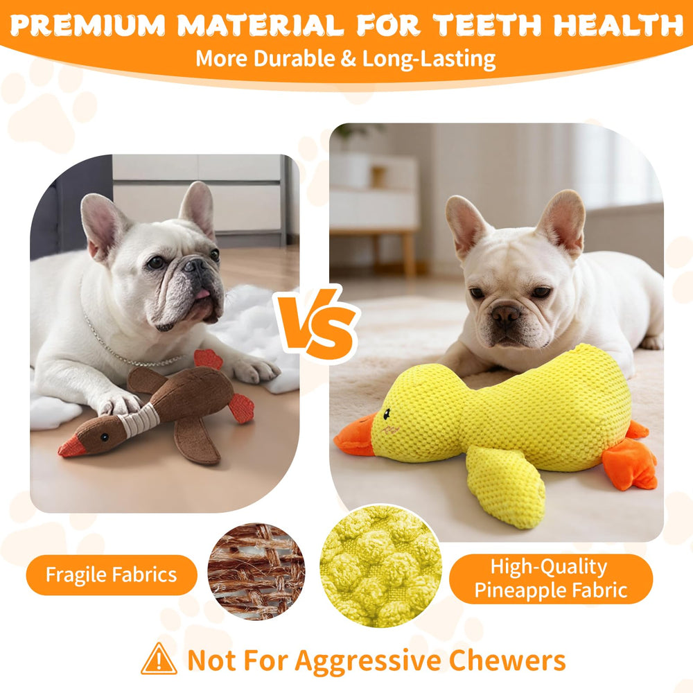 VOXGET pineapple-velvet surface toy cleans gently and massages gums.