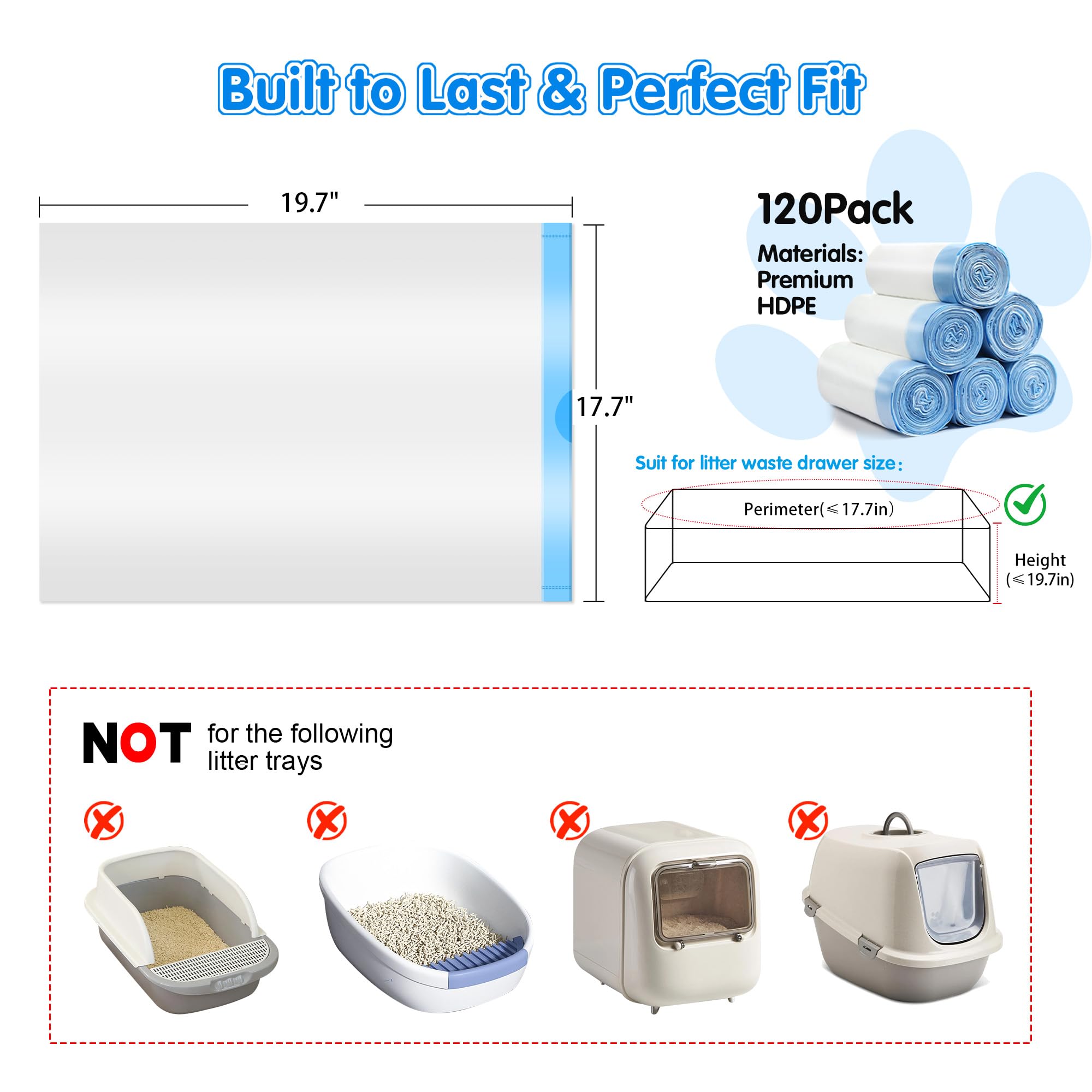 VOZIXALA Meowant-compatible liners shown for precise fit