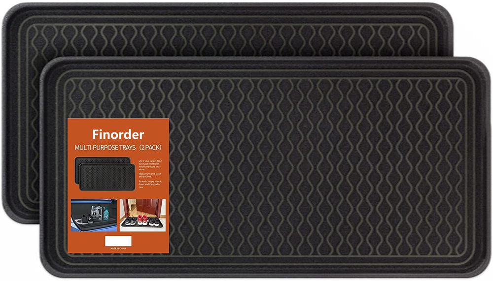 vramy finorder boot tray easy-drain design for dry floors