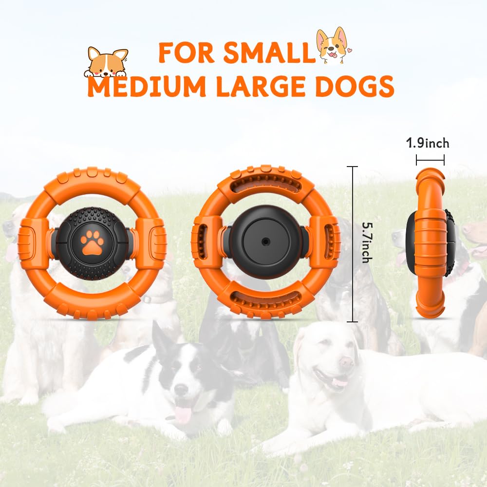 VRTOP easy-to-clean dog toy after playtime.