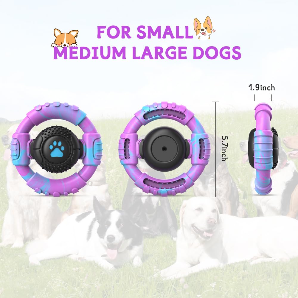VRTOP easy-clean dog toy for quick maintenance with soap and water.