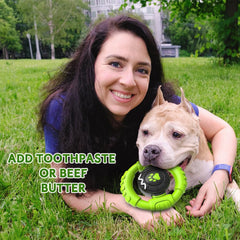 VRTOP nylon rubber chew toy with durable construction for powerful chewers
