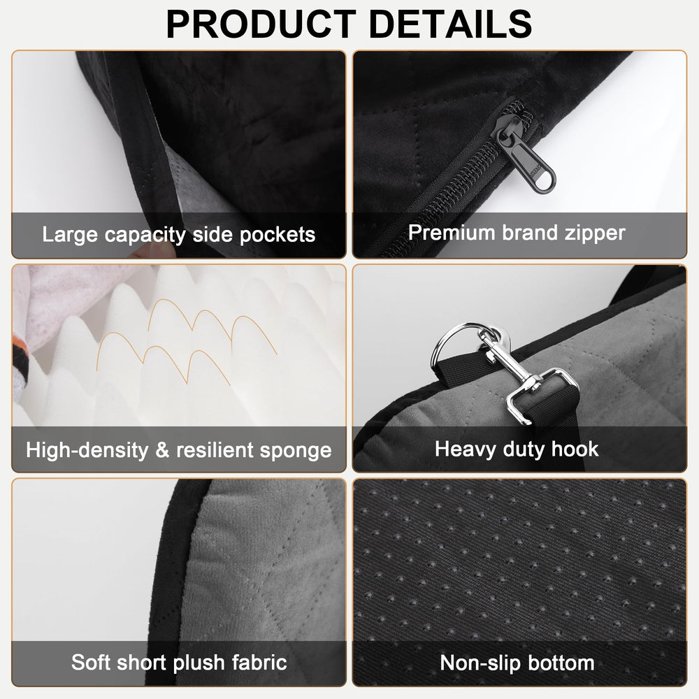 VSAPRDT machine-washable cover makes cleanup quick after trips.