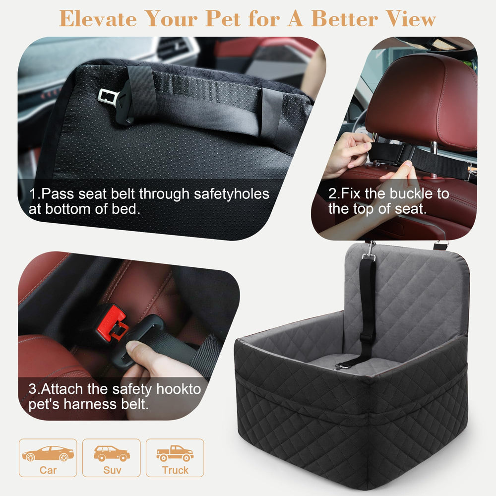 VSAPRDT storage pockets keep treats and toys within easy reach.