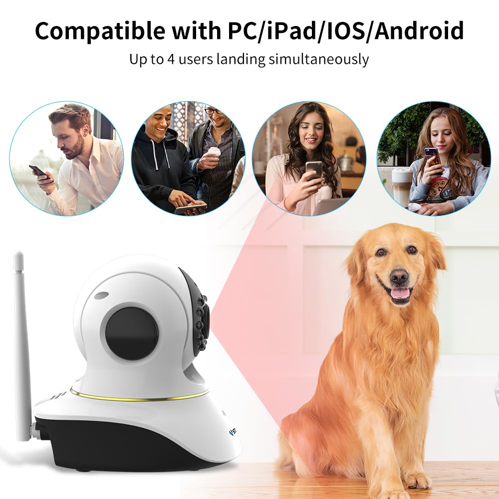 VSTARCAM 2.4GHz WiFi setup for reliable indoor streaming