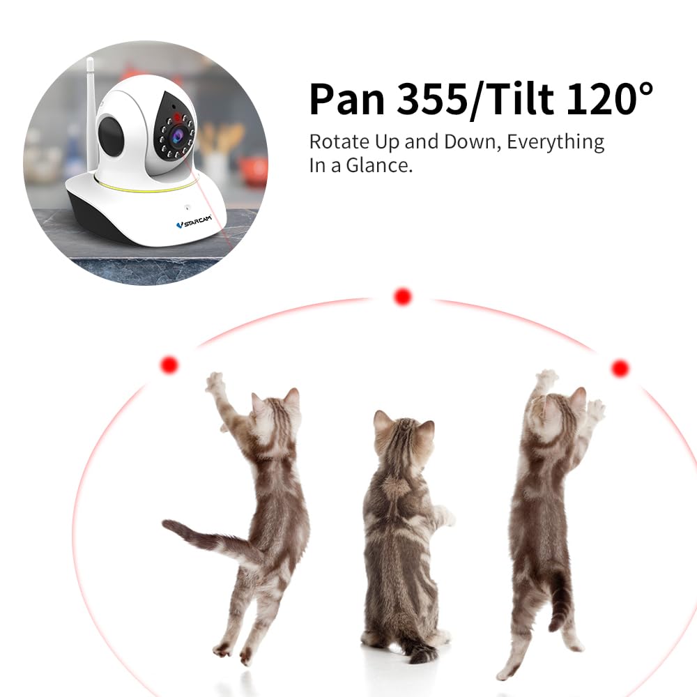 VSTARCAM cloud storage and TF card support for footage