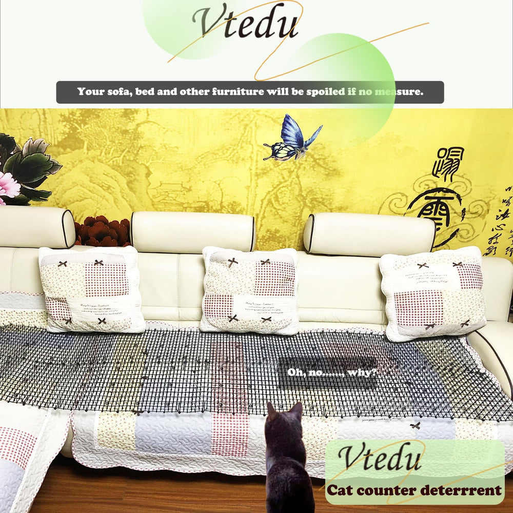 Vtedu cut-to-fit scat mat shown for area customization and coverage.