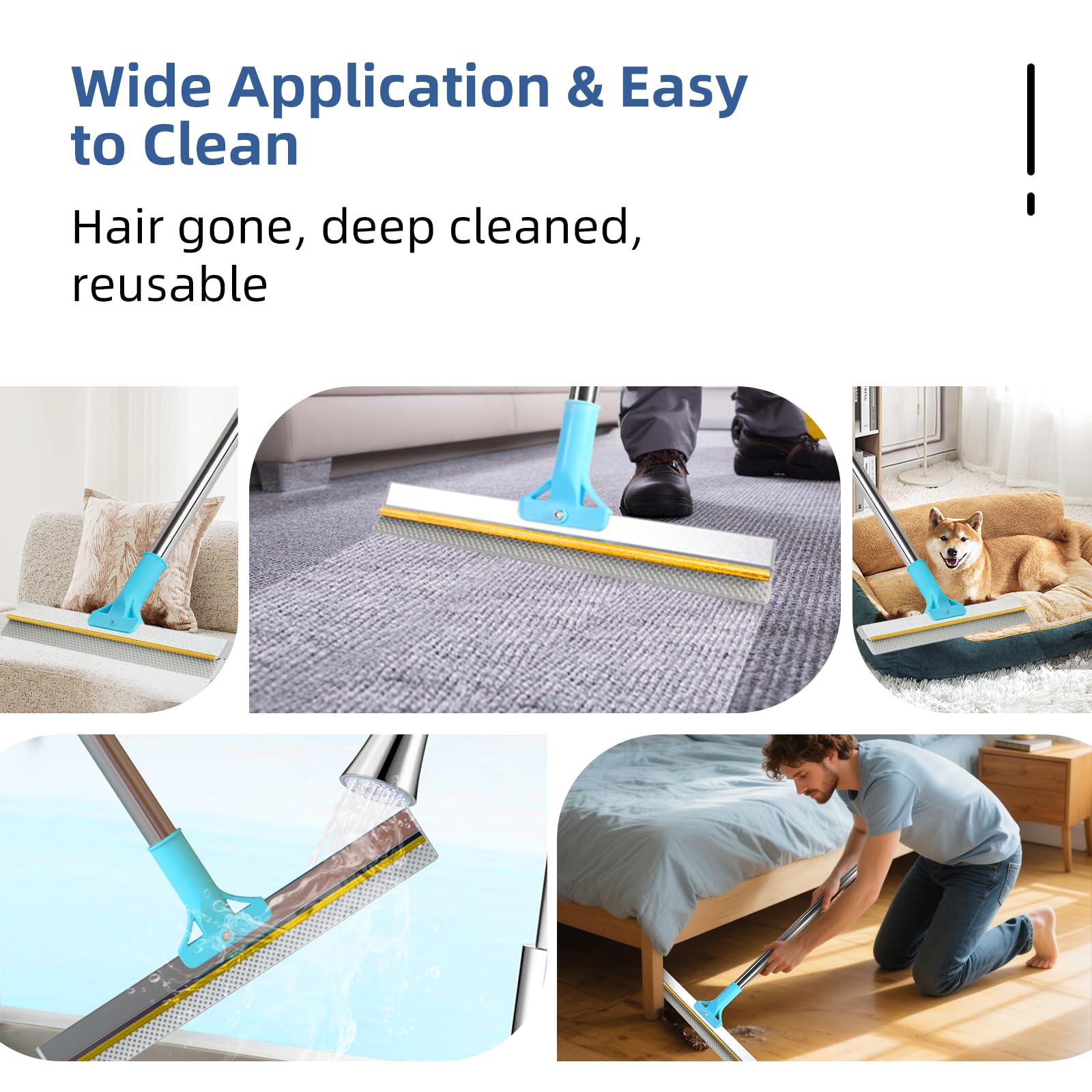 VTOPVMAX Y-shaped car-seat scraper helps clean seats and furniture.