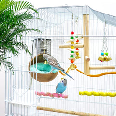 VTurboWay two-pack bird nest great for multi-bird setups or gifts.