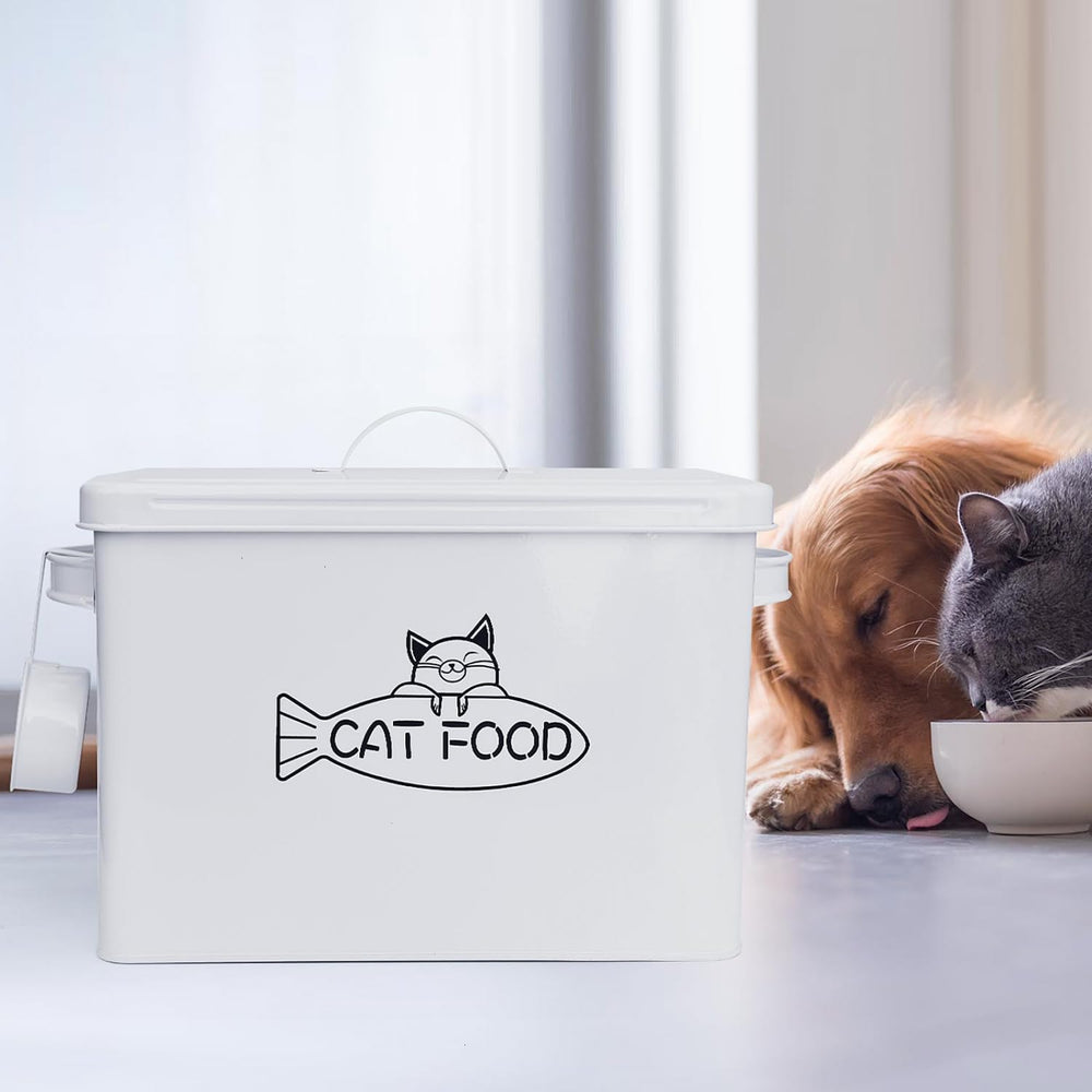 Vumdua dimensions indicate 12–13 lb capacity for common dry foods.