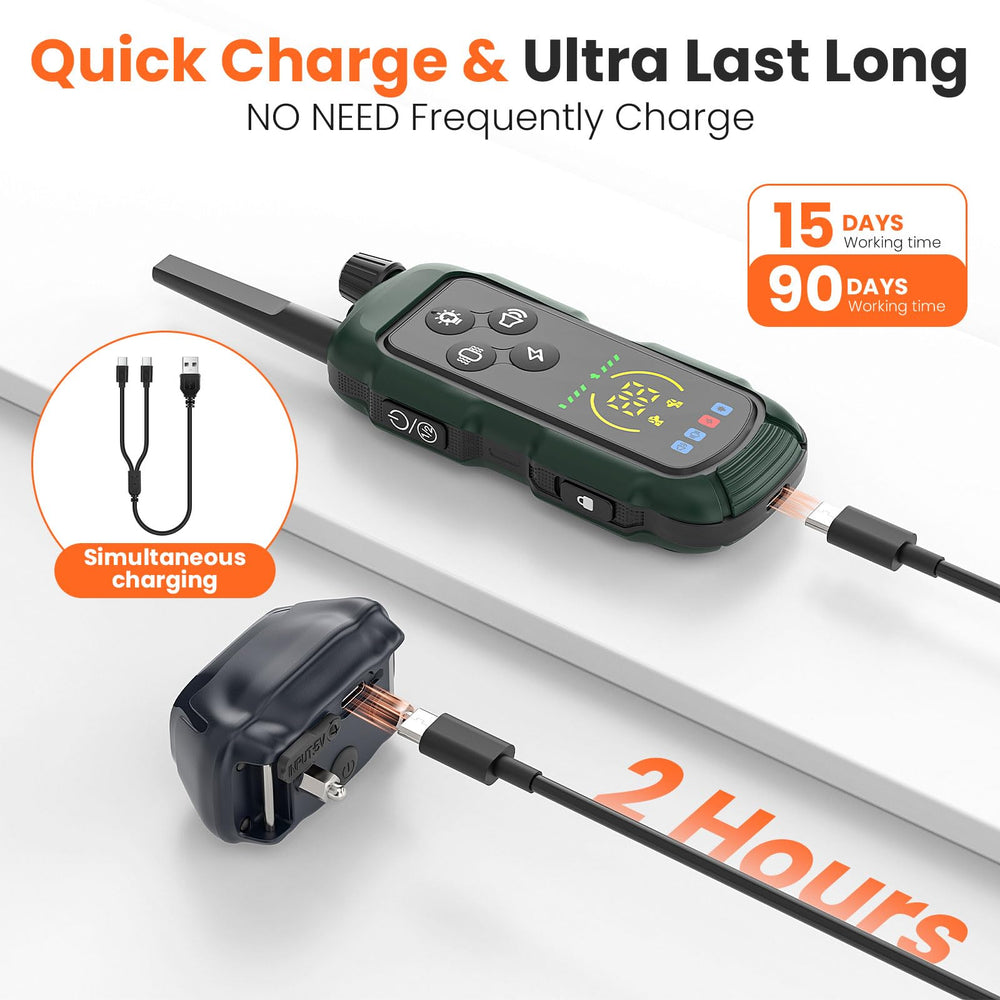 VUMXPE rechargeable battery with extended use between charges