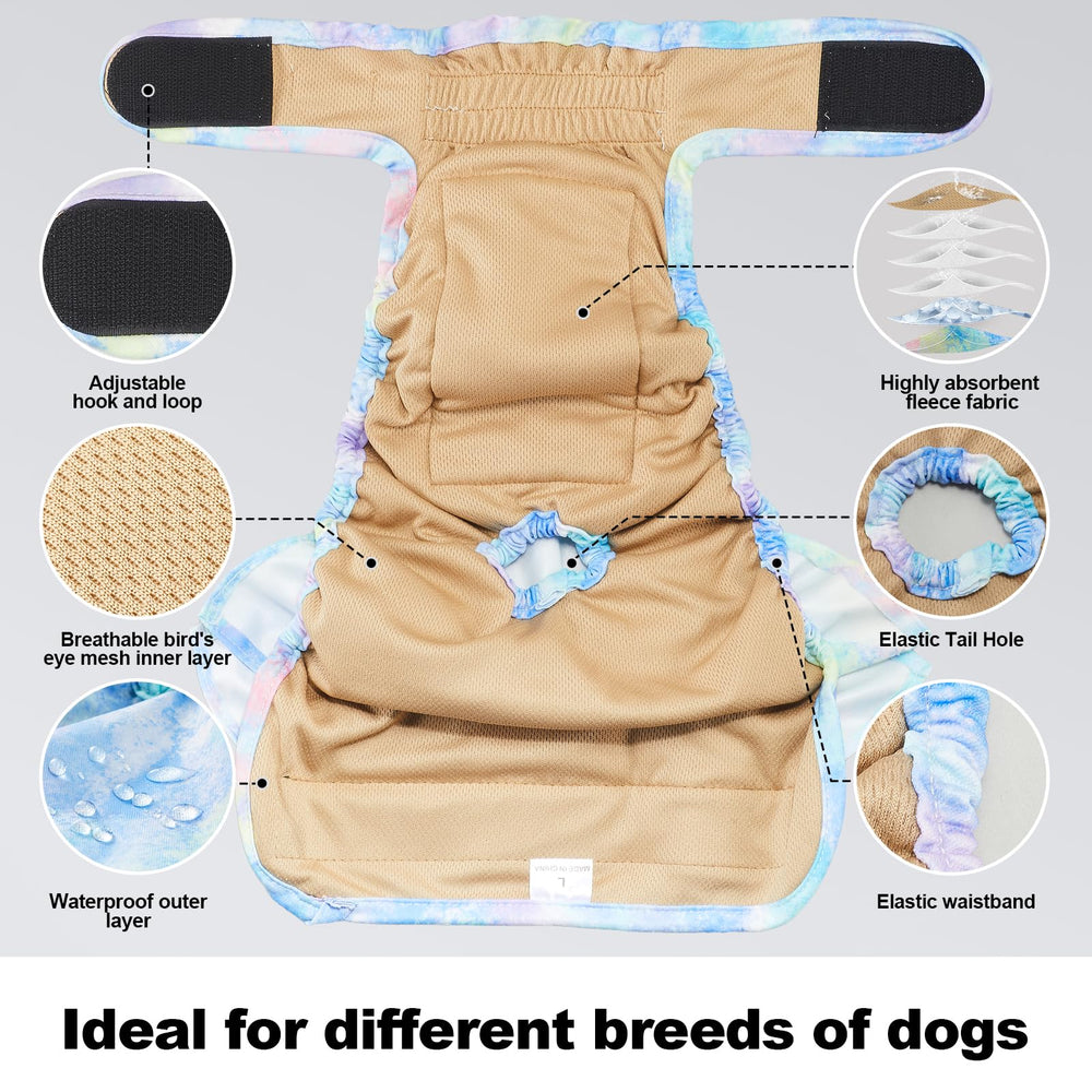 VUNCESSIN waterproof outer layer guards floors and furniture from spills.