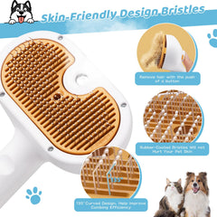 VVVVVW All-pets-use image shows suitability for long and short coats