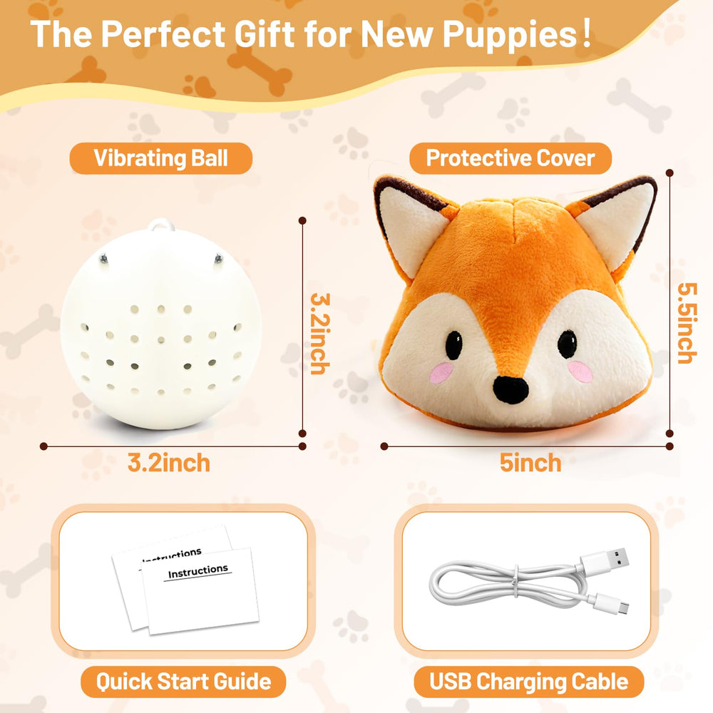VYsTN Foxy design fits all breed sizes for playful engagement.